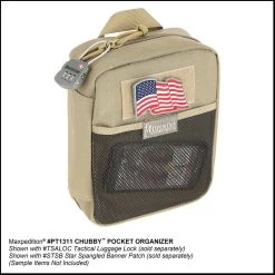 Maxpedition Chubby Pocket Organiser -Outdoor Survival Gear maxp pt1311det7 36806.1662381040