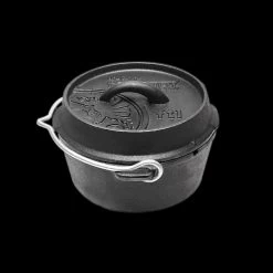 Petromax Dutch Oven With Flat Base -Outdoor Survival Gear px ft1 t 1 66897.1591180660