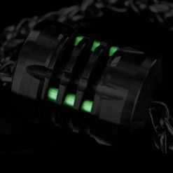 RovyVon Walker Titanium Pendant 3 Tritium Vials -Outdoor Survival Gear rov walk bead 3tritdet 89155.1587418637