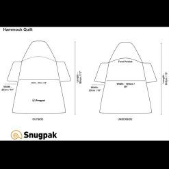 Snugpak Hammock Quilt -Outdoor Survival Gear snug ham quiltdet5 50749.1694621699