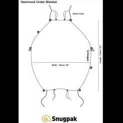 Snugpak Hammock Under Blanket -Outdoor Survival Gear snug ham underdet5 15296.1694621751