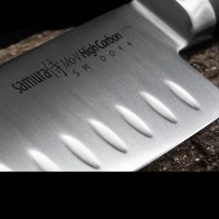 Samura MO-V Santoku Hollow Ground 7 Samura MO-V Santoku Hollow Ground -Outdoor Survival Gear tc sm 0094det 97364.1640004462