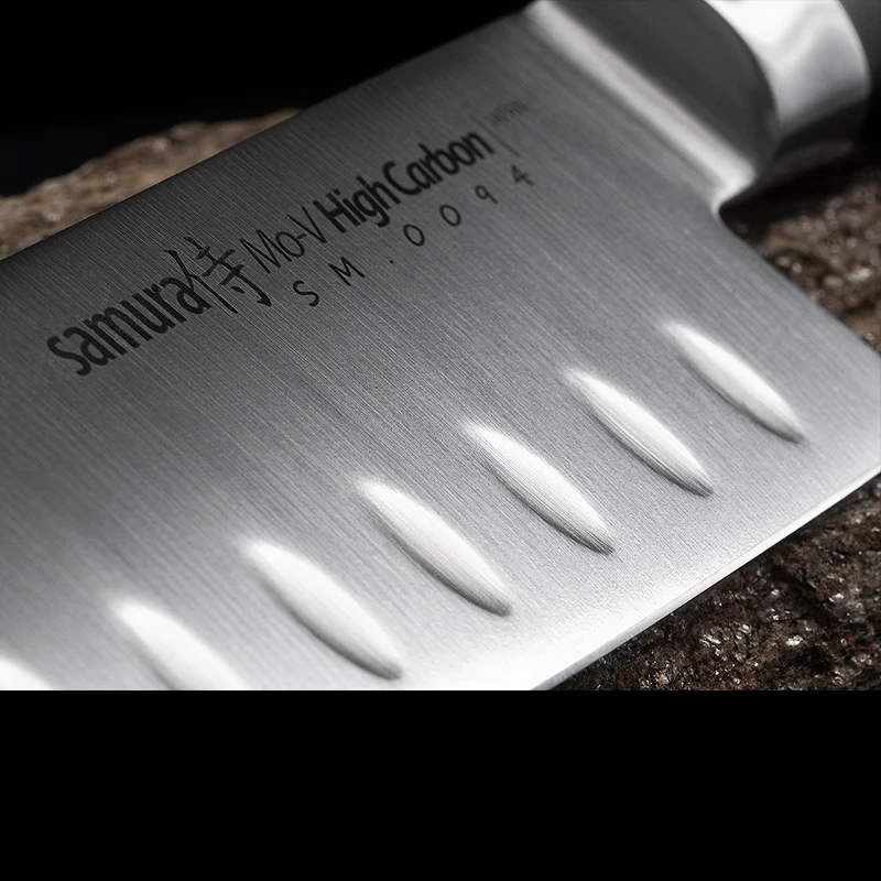 Samura MO-V Santoku Hollow Ground 5 Samura MO-V Santoku Hollow Ground - Image 3