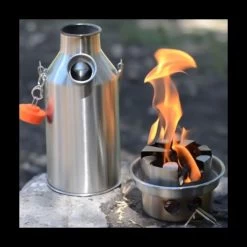 Kelly Kettle Trekker Kit Stainless Steel -Outdoor Survival Gear trekkersteel2 48283.1643970480