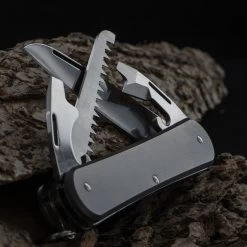 Fox Vulpis 4 Saw Titanium Penknife -Outdoor Survival Gear vulpisSAW4TITdet4 83252.1686826745